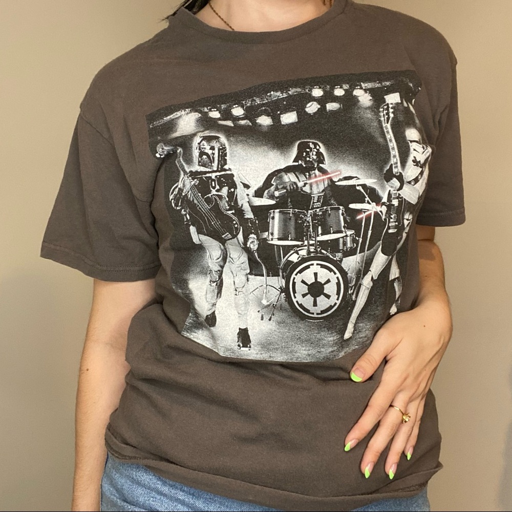 Star Wars Band Tee Size Medium - Picture 2 of 6